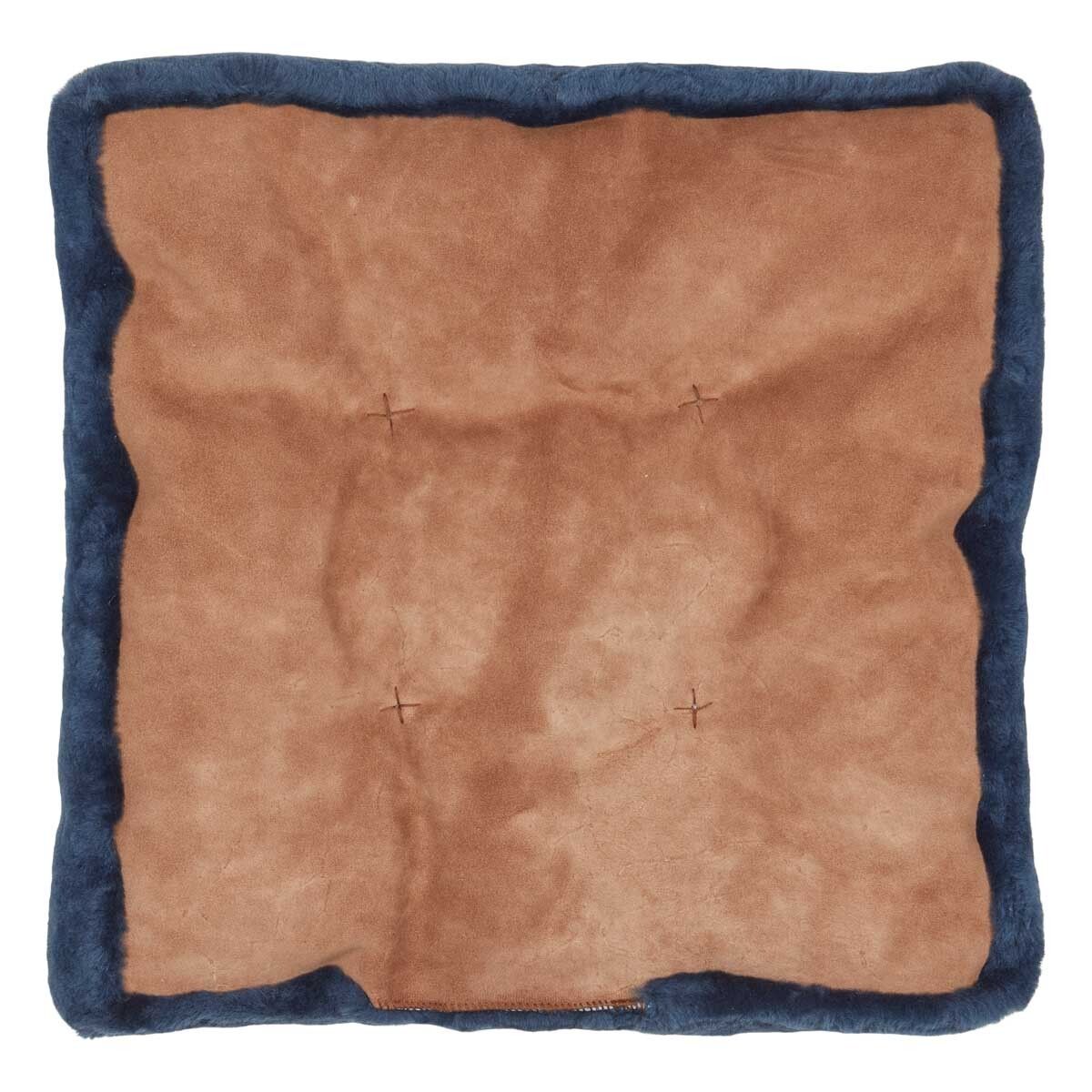 Moccasin Seat Cover Navy Blue