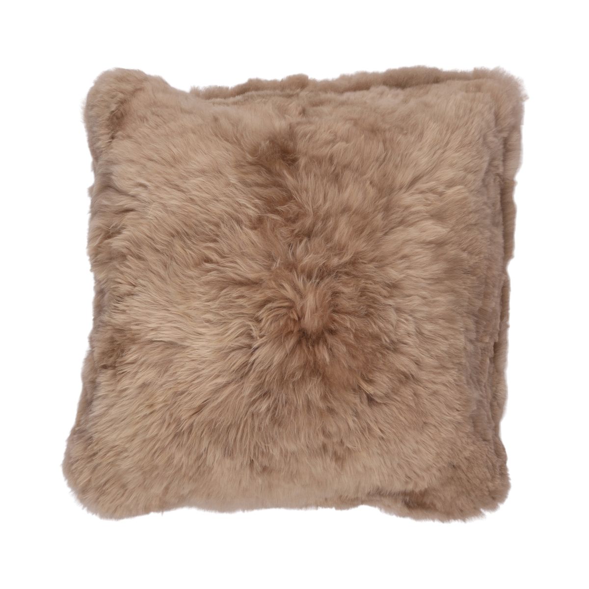 Alpaca Fur Cushion | Double sided | Short Wool