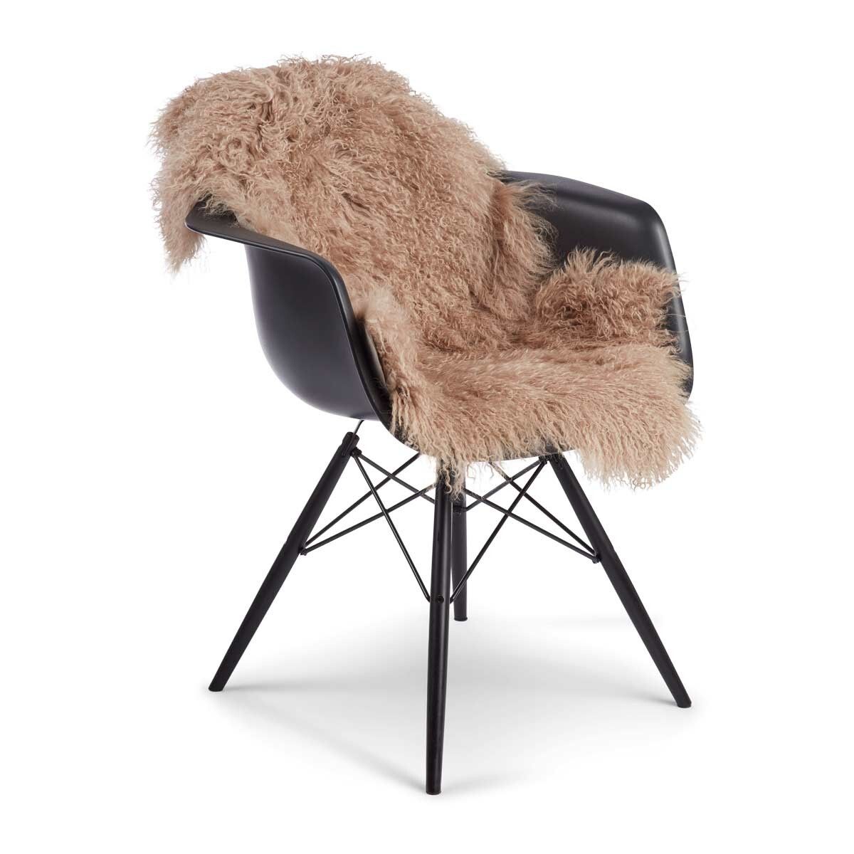 Curly Sheepskin | Mongolian | 85x50 cm