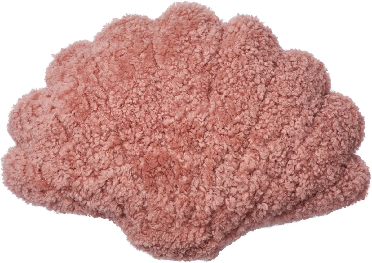 Shell Cushion | Small | Medium | Large Coral Rose