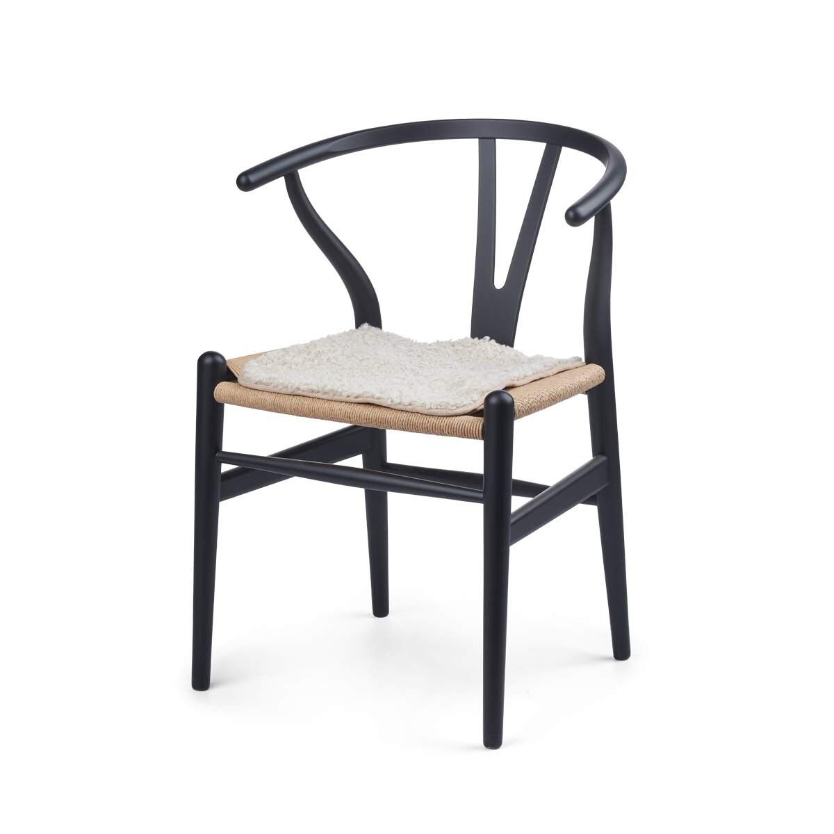 Short Wool Sheepskin Seat Cover Zero Waste