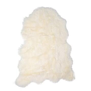 New Zealand Sheepskin | Long Wool | Rug 104x150 cm Ivory