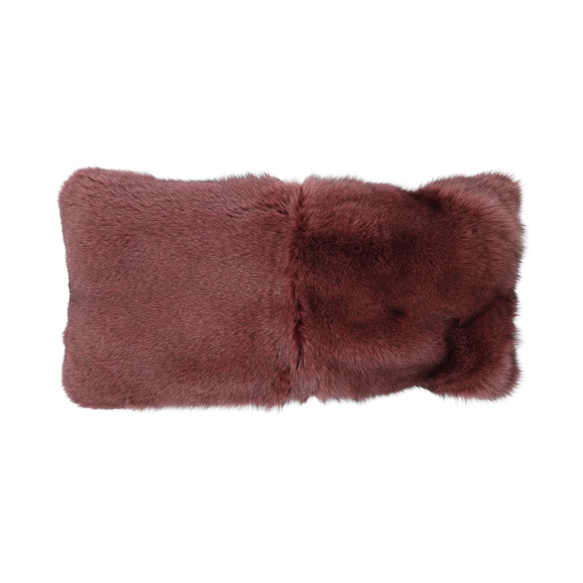 Premium Fox Cushion | Cashmere Backing | Norway | Purple | 68x34 cm