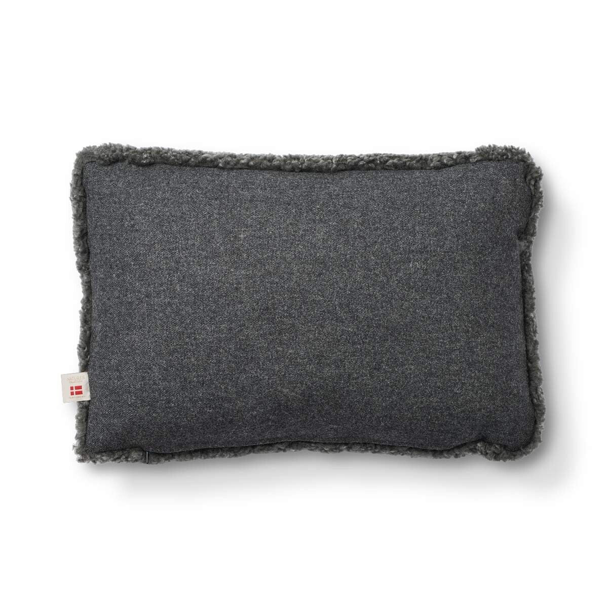 Short-Wool Sheepskin Cushion | 52x52 cm | 34x52 cm Rock/Graphite