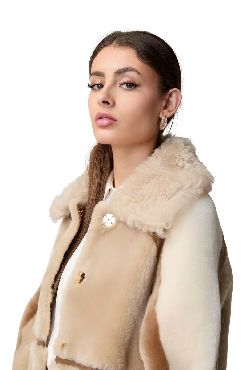 Anika Jacket Beige/Brown