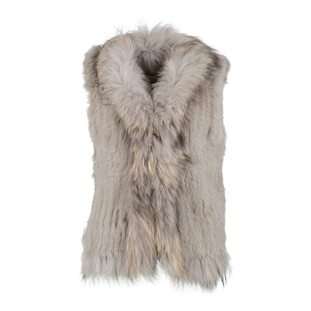 Anna Vest Simple Taupe