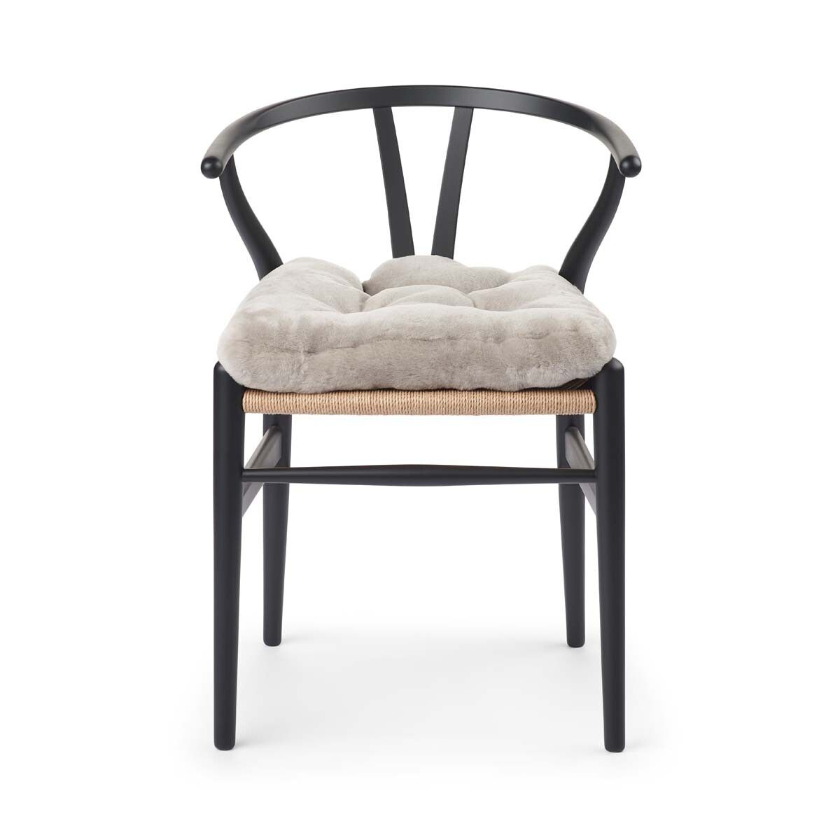 Moccasin Seat Cover Silver Grey