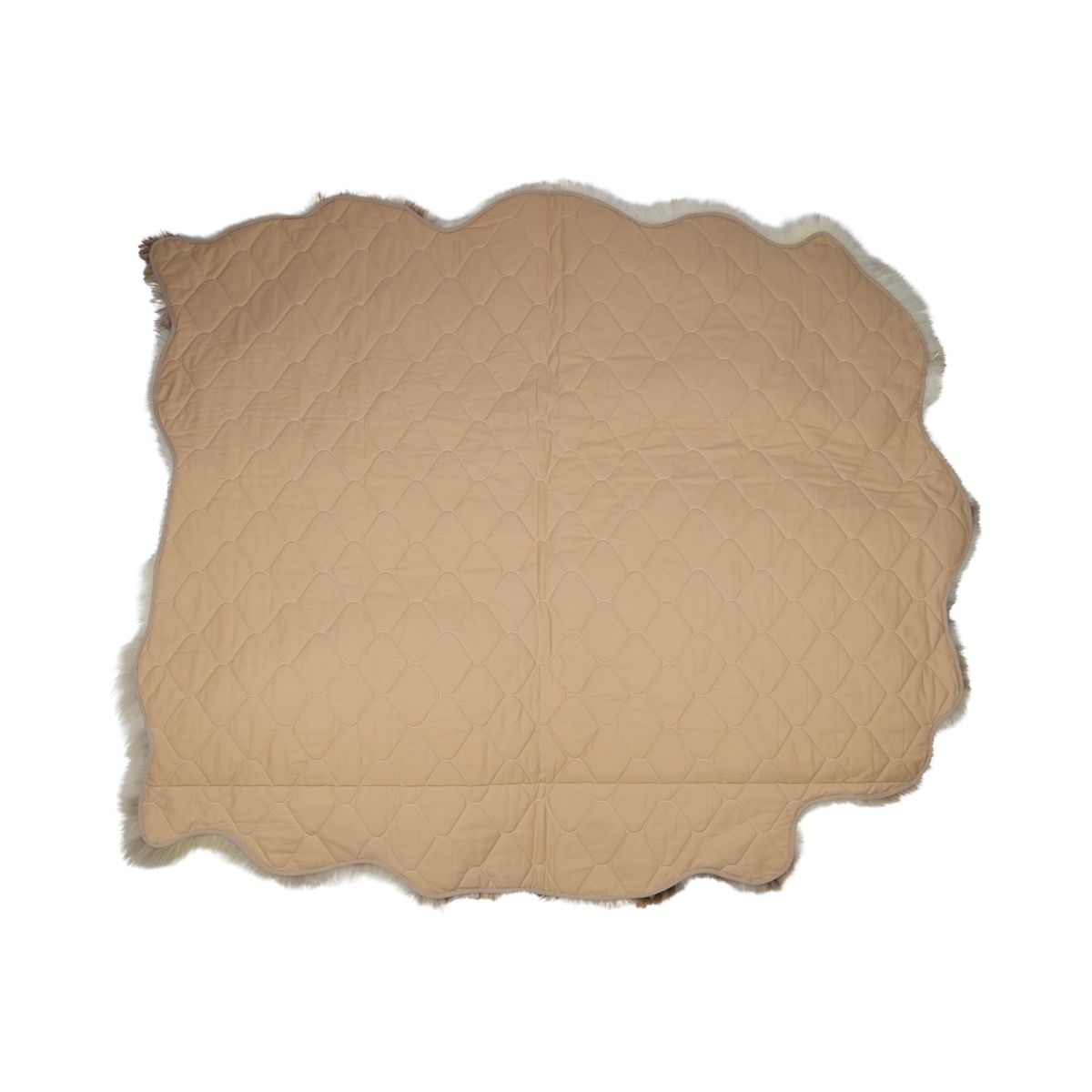 Multi Layered of Natural Fiber Sheepskin, Long Wool/Short Wool
