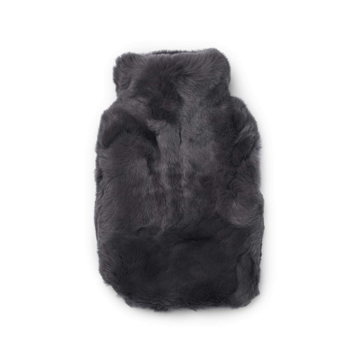 Rabbit Hot Water Bottle Dark Grey