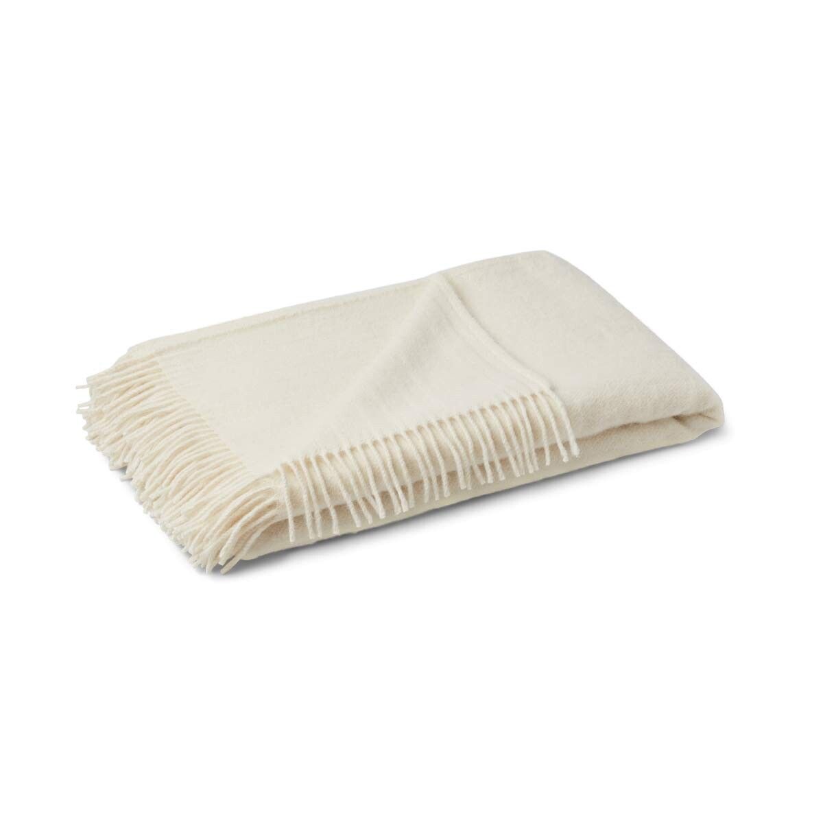 Julia Throw | Alpaca/lambswool mix | 140x240 cm Ivory