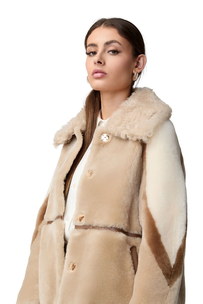 Anika Jacket Beige/Brown