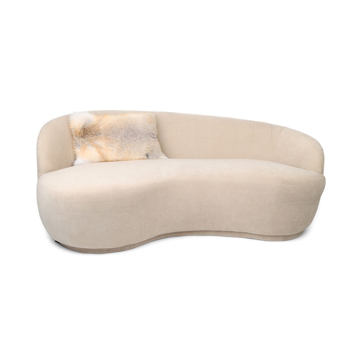 Premium Fox Cushion | Cashmere Backing | Norway | Golden Island Fox | 35x56 cm