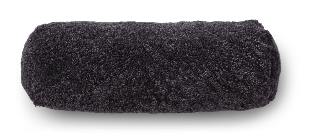 Bolster Cushion | 20x52cm | New Zealand Sheepskin | SW Anthracite