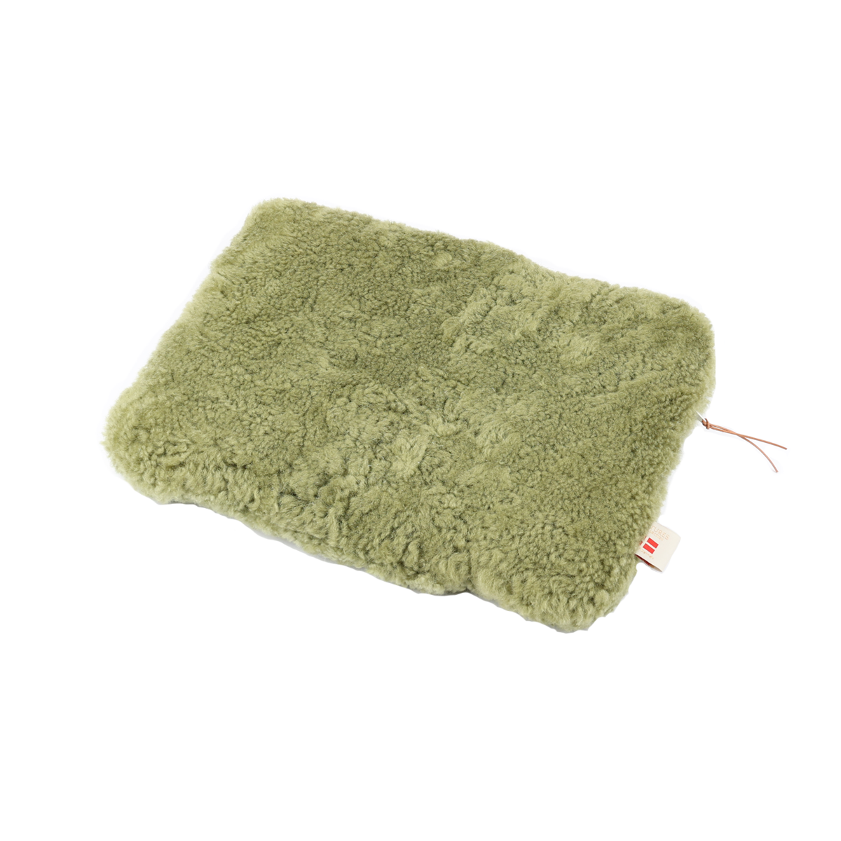 Sheepskin Computer Sleeve | 36x28 cm Sage Green