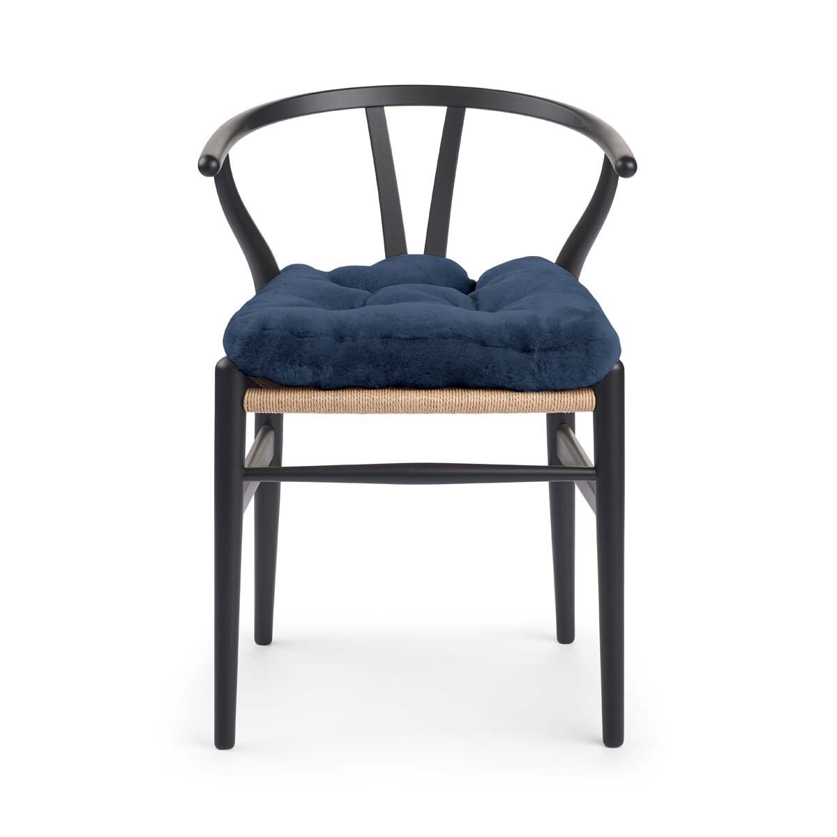 Moccasin Seat Cover Navy Blue