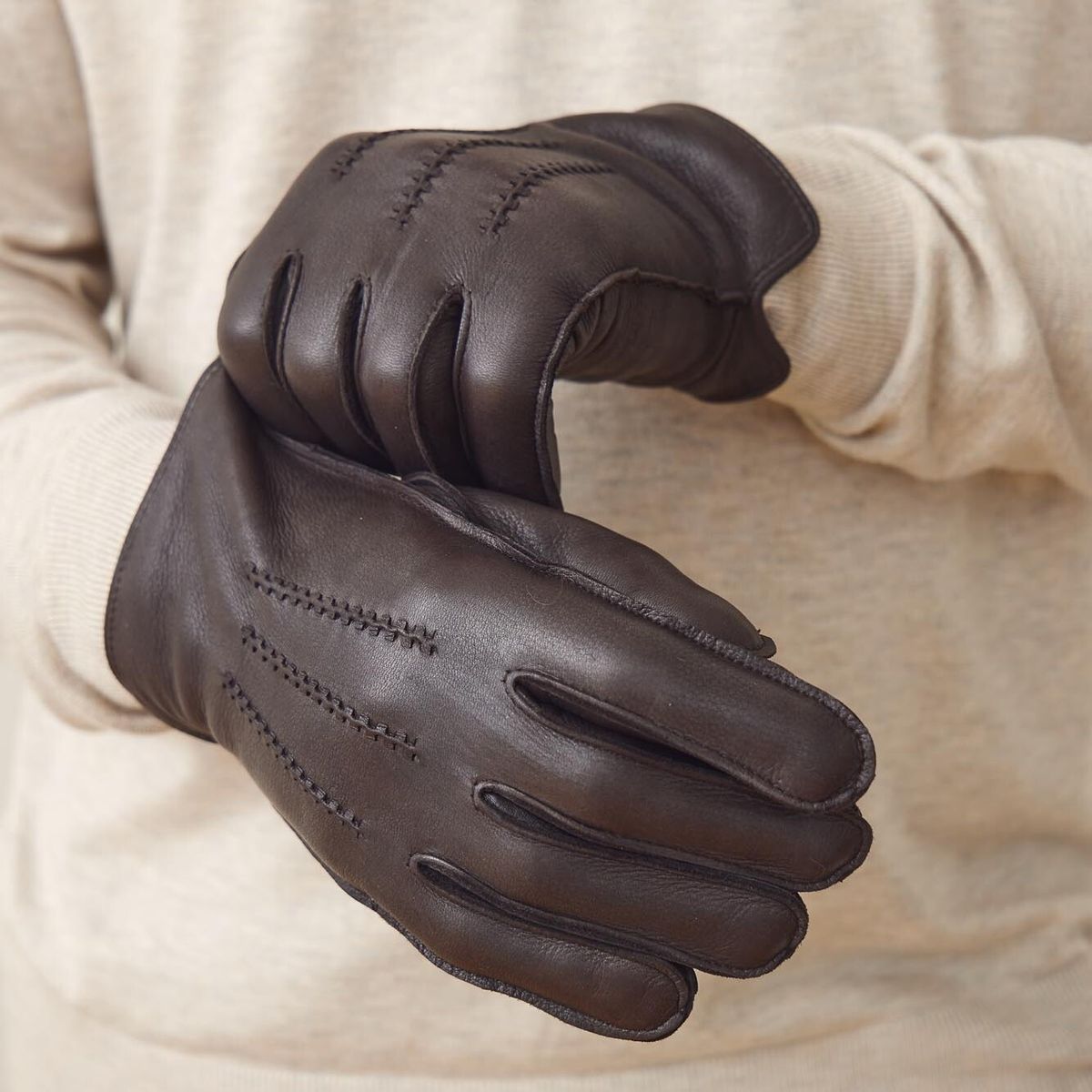 Leonardo Gloves Camel