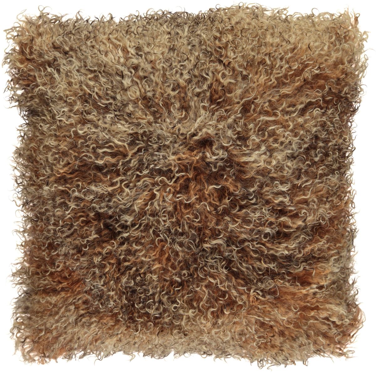 Curly Sheepskin Cushion | Doublesided | 40x40 cm