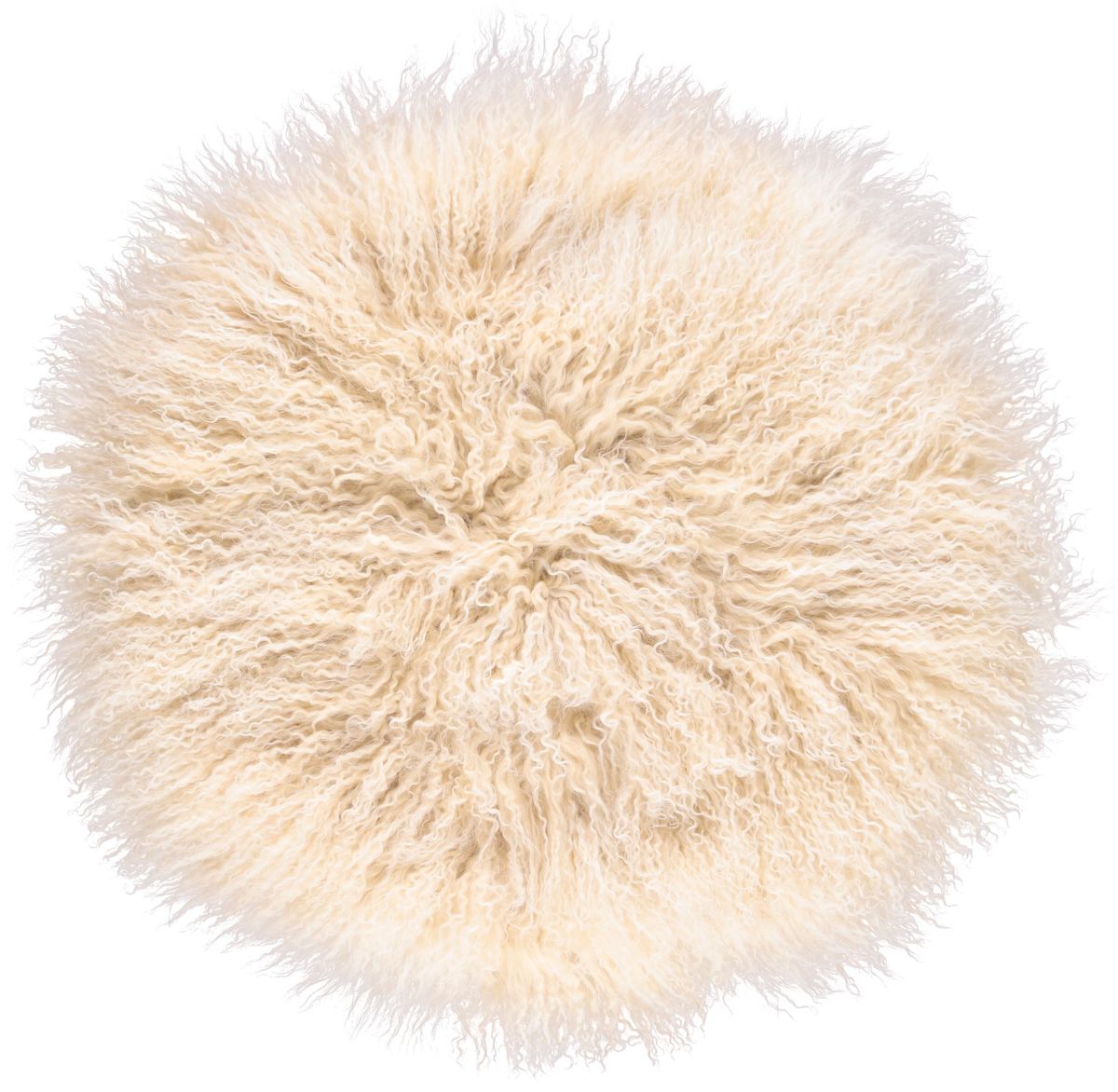 Curly Cake Cushion | Ø45 cm | Ø62 cm | Ø38 cm Arctic Sunrise