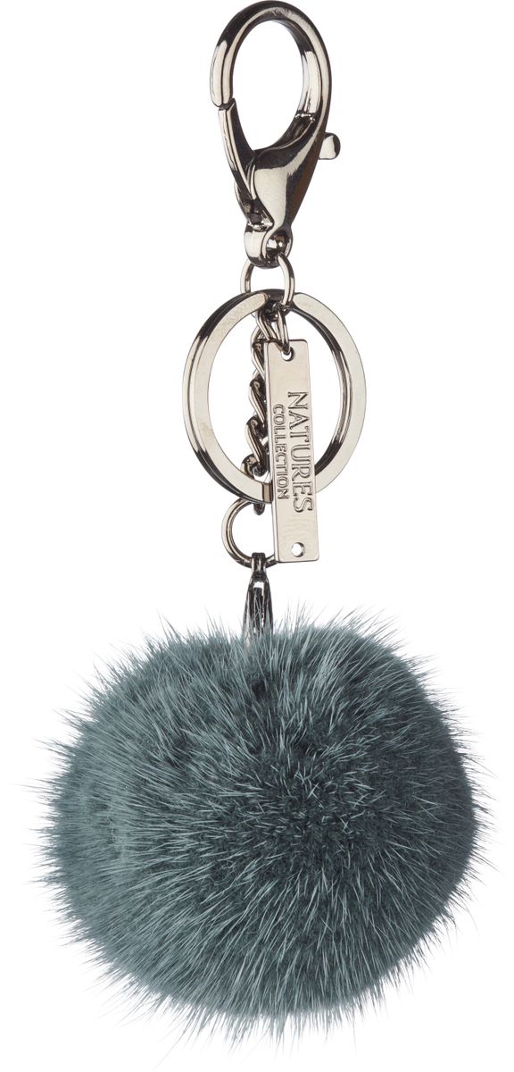 Pom Pom Keyring Light Pastel Green