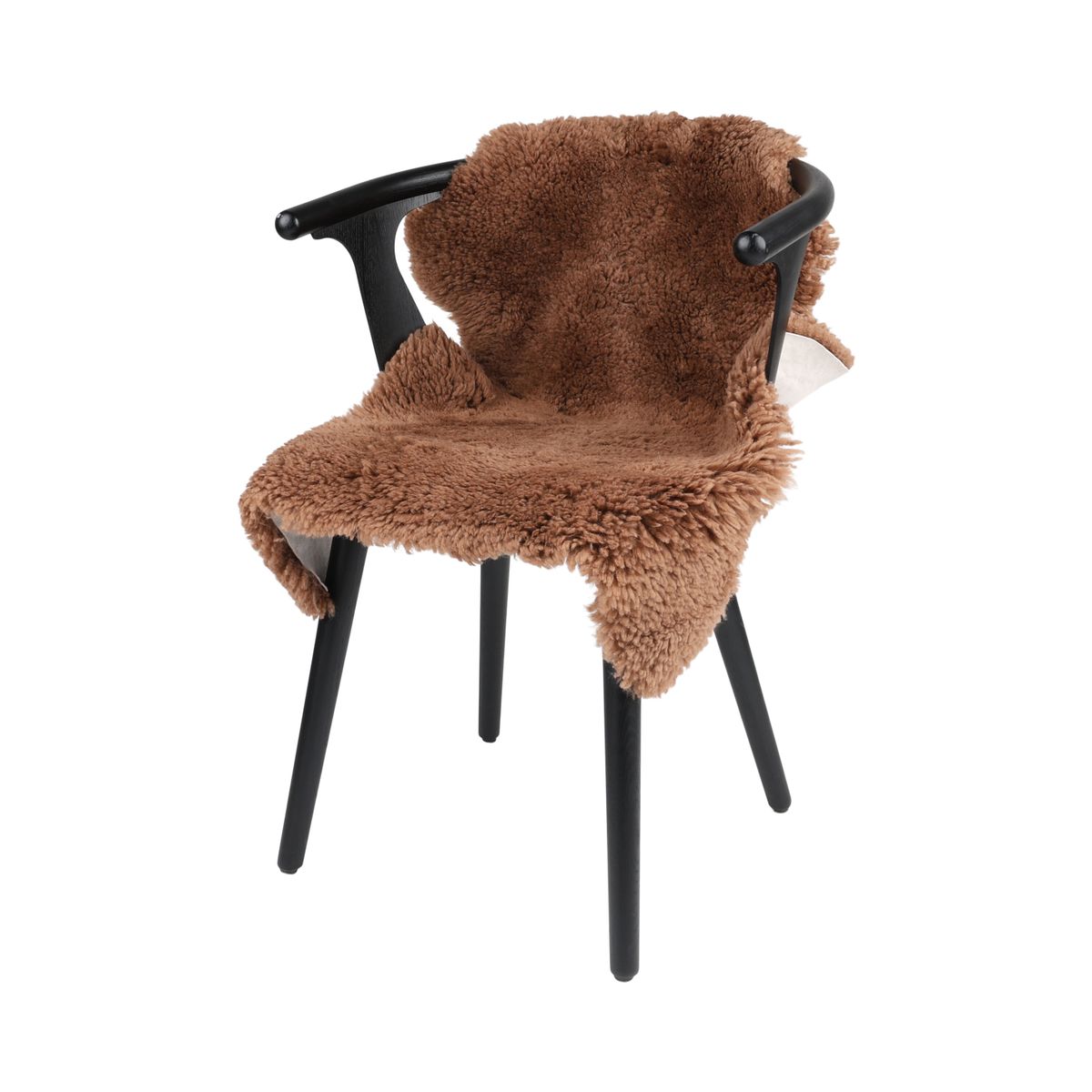 Back Country Sheepskin | New Zealand | Long Wool Curly | 90 cm