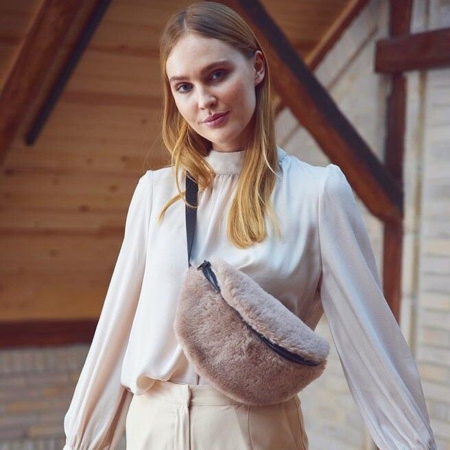 Saki Belt Bag Beige