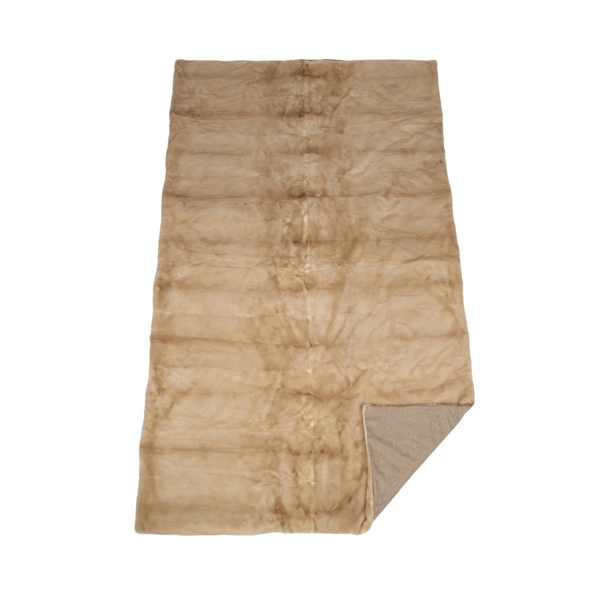 Mink Throw | Cashmere Blacking | Palomino | 120x220 cm