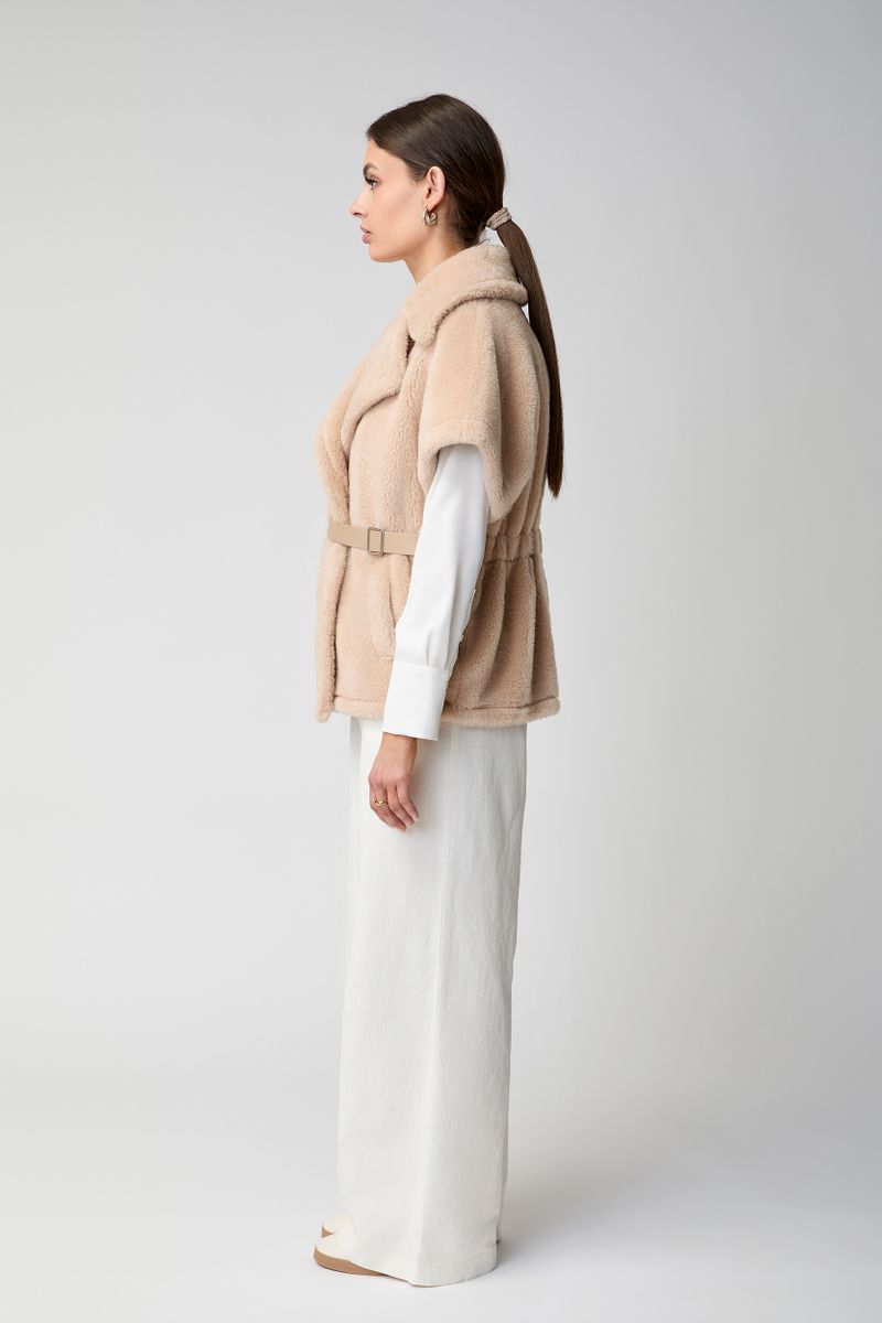 Elvira Poncho Taupe