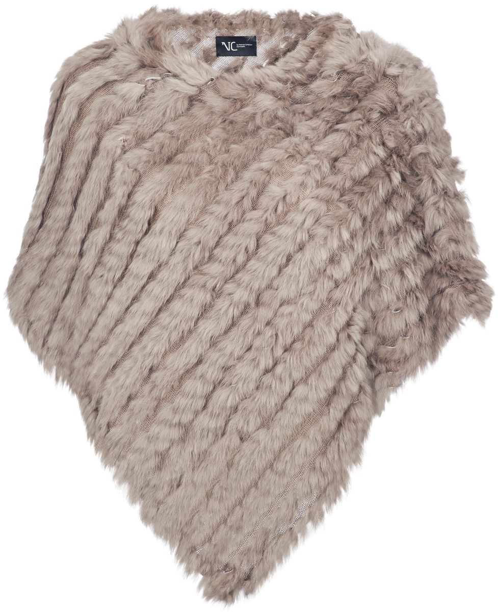 Molly Poncho Taupe