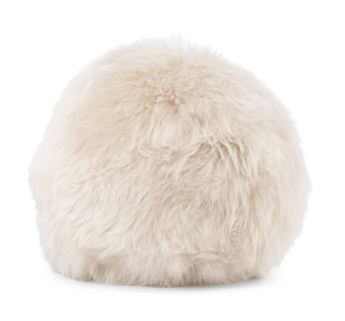 Angelite Round Cushion | D30 cm | D25 | D35 | Long Wool Linen