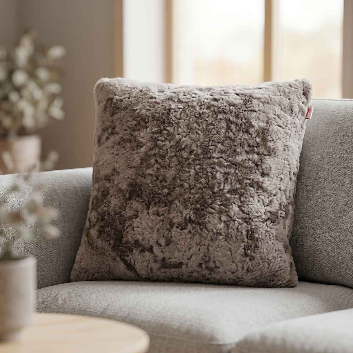 Premium Sheepskin Cushion | Short Wool | New Zealand | Doublesided Mustard Yellow