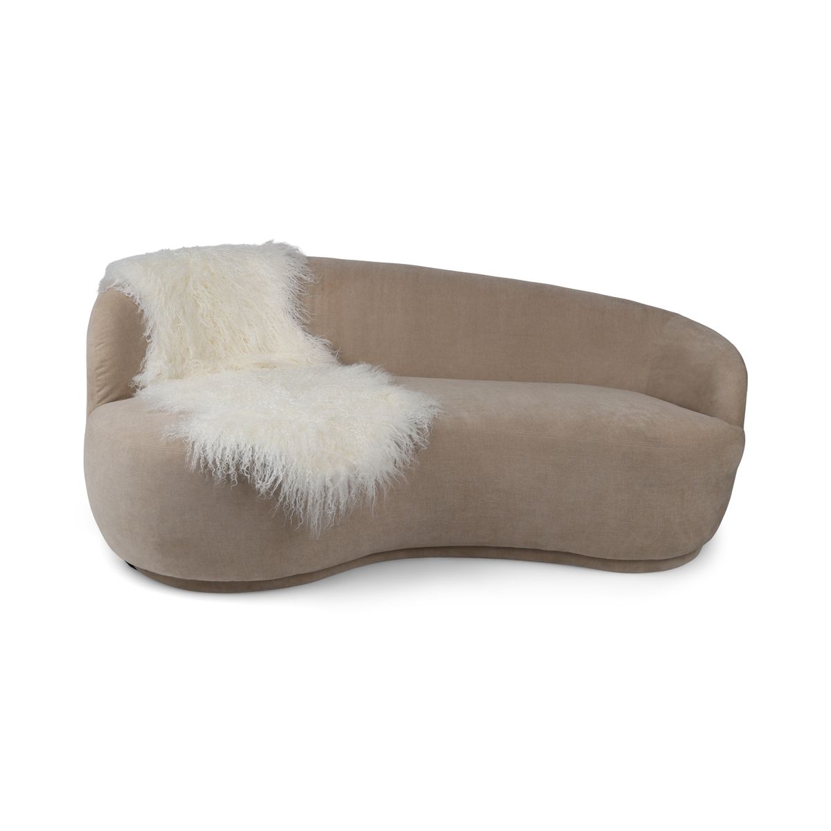 Double Mongolian Sheepskin | 150 x 55 cm