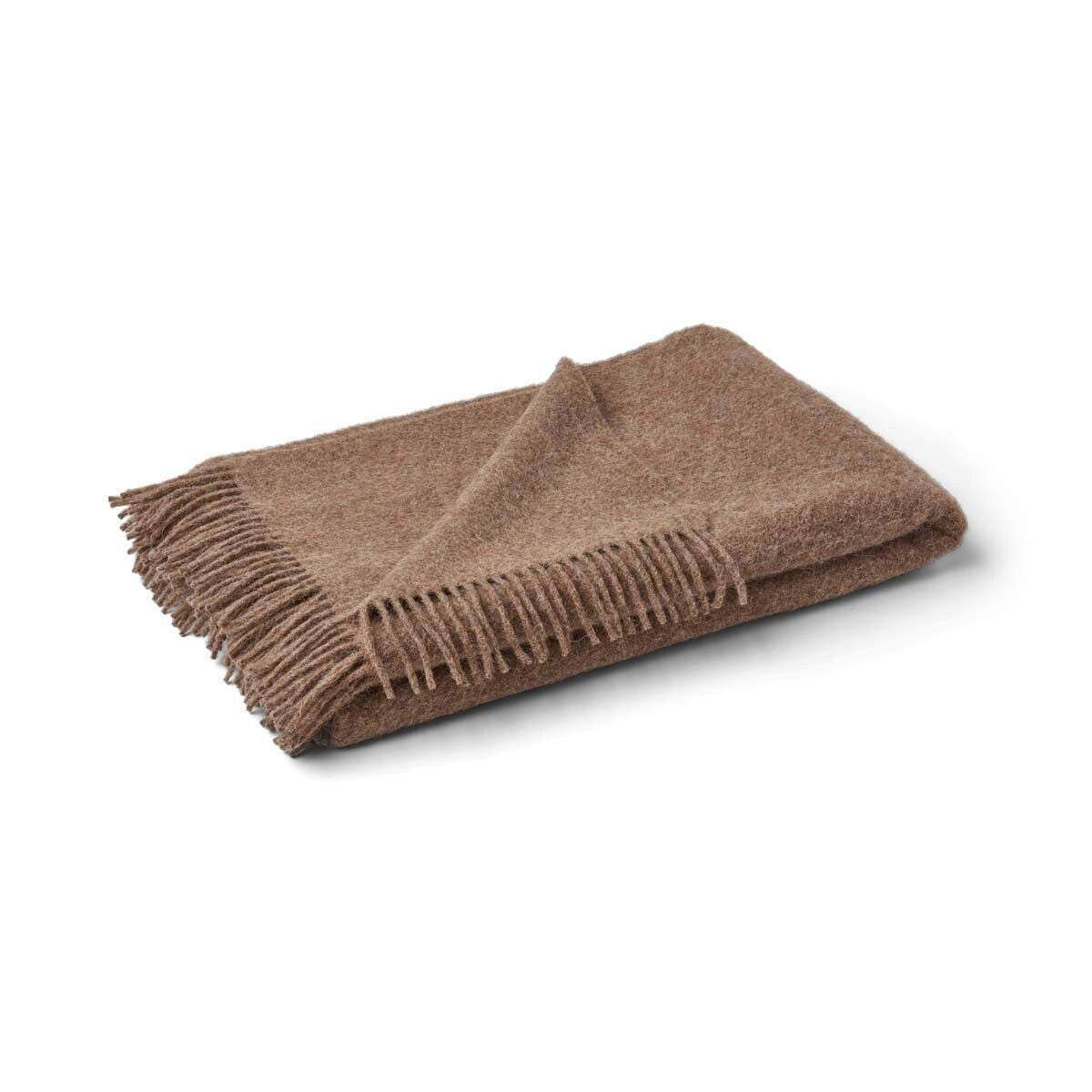 Julia Throw | Alpaca/lambswool mix | 140x240 cm Mushroom