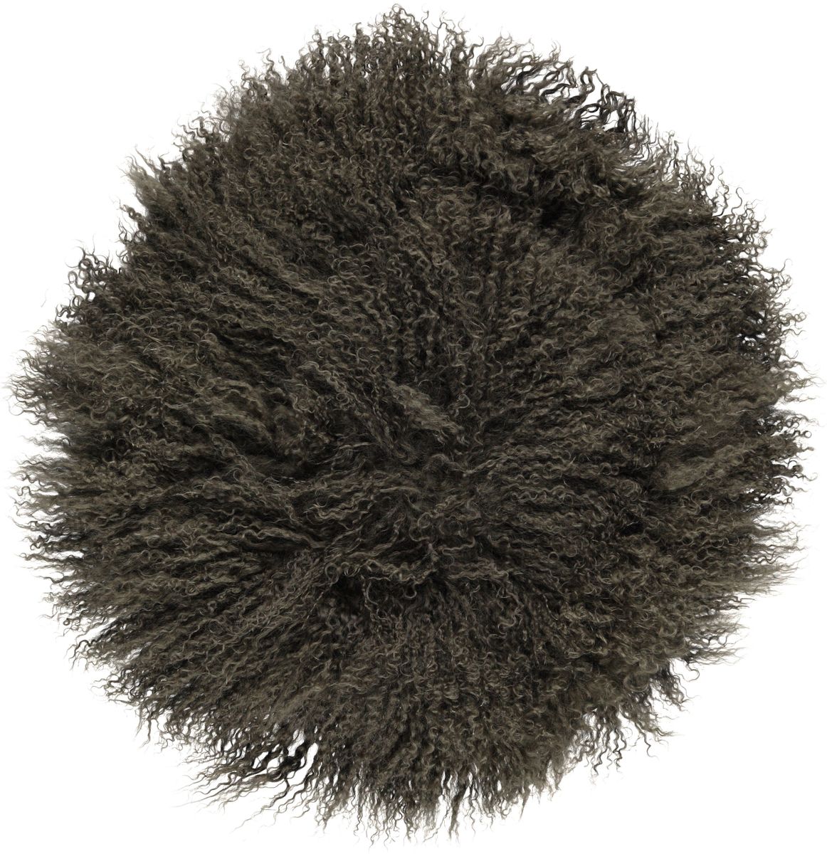 Curly Cake Cushion | Ø45 cm | Ø62 cm | Ø38 cm Hedge Green