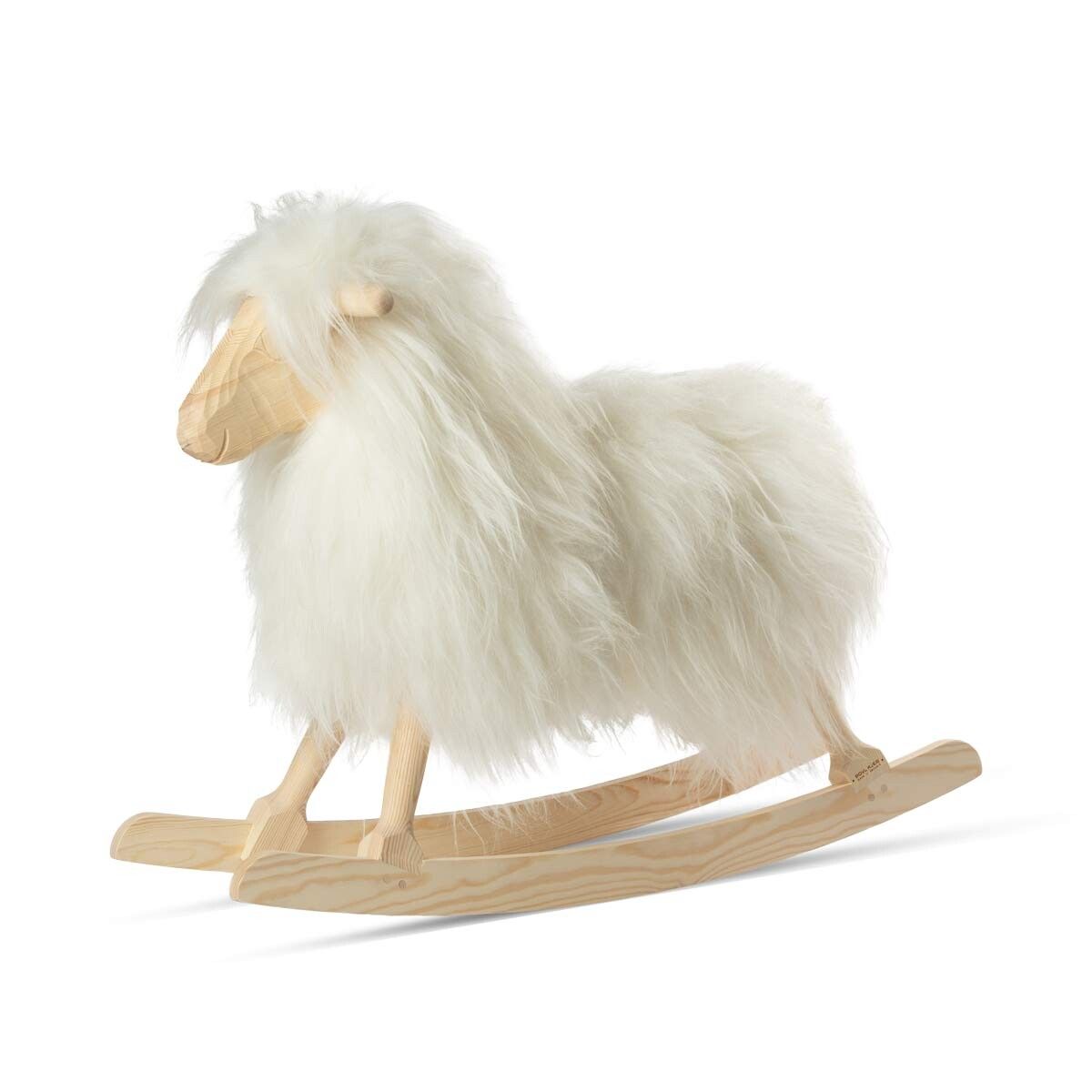 Rocking Sheep | Long Wool | L85xW25xH60 cm
