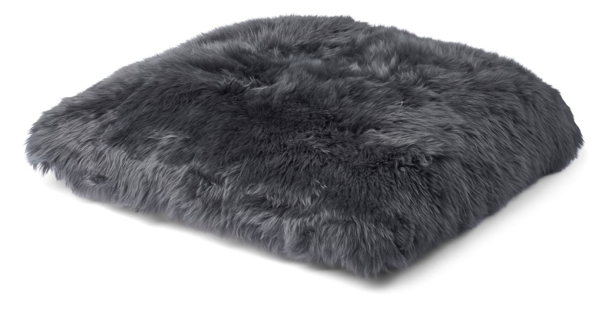 Maxi Float Cushion | Long Wool | 90x90 cm