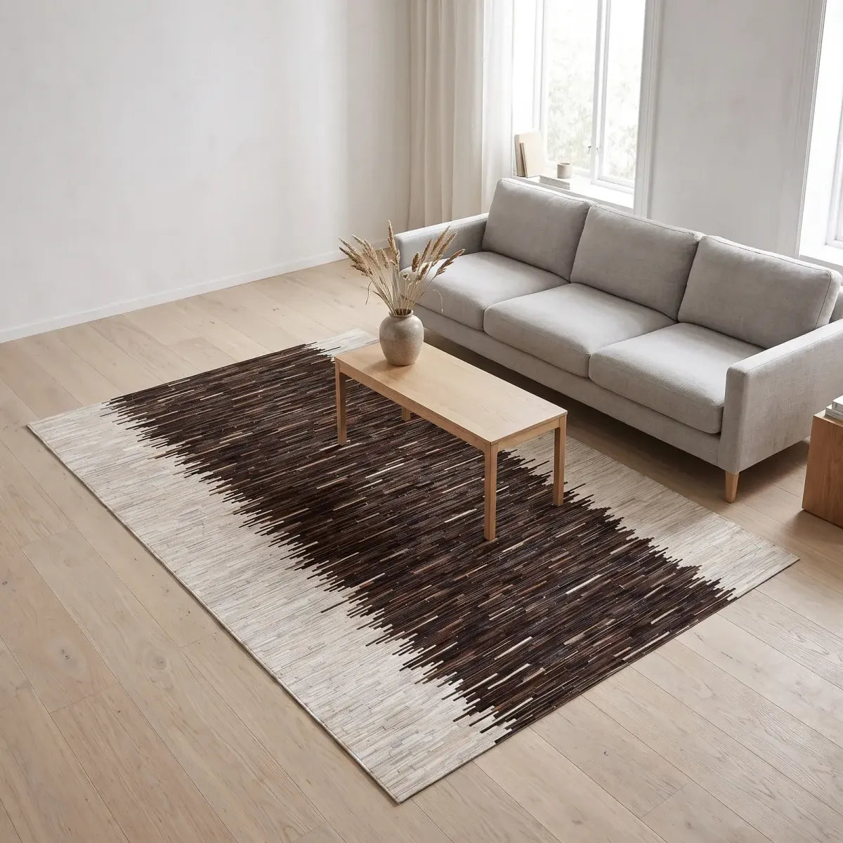 Cowhide Design Rug | Brazil | Stripe | 200x300 cm | 170x240 cm
