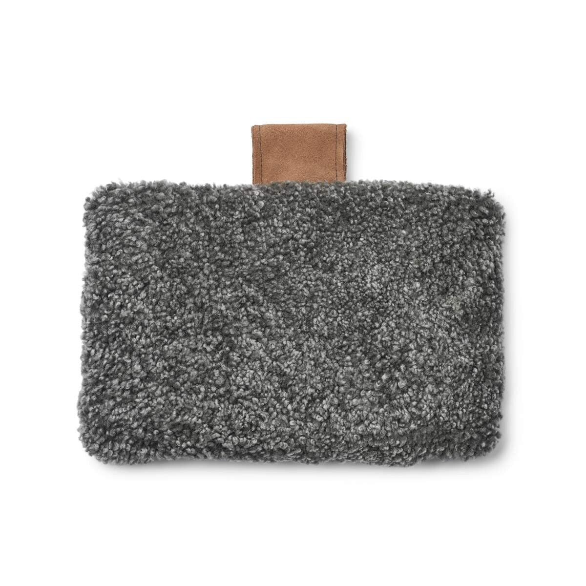 Head Rest | Short wool Graphite