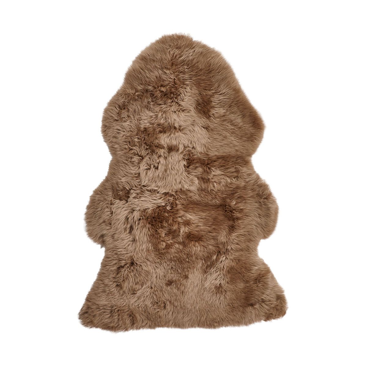 New Zealand Sheepskin | Long Wool | 80 cm Taupe