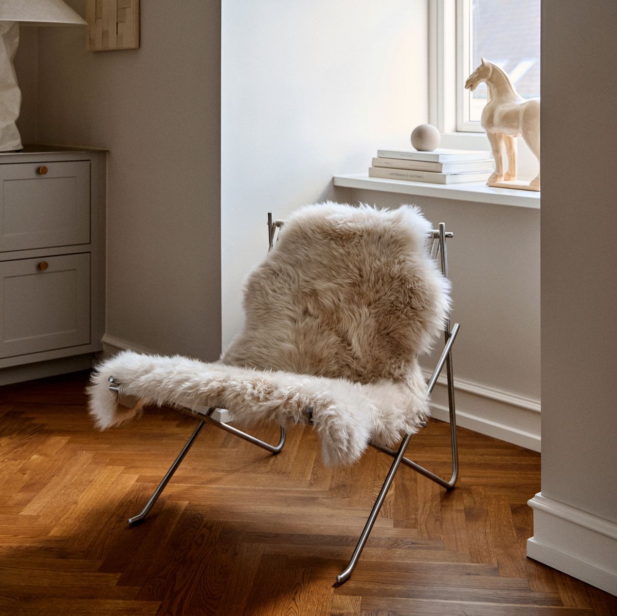 New Zealand Sheepskin | Long Wool | 100 cm Aubergine