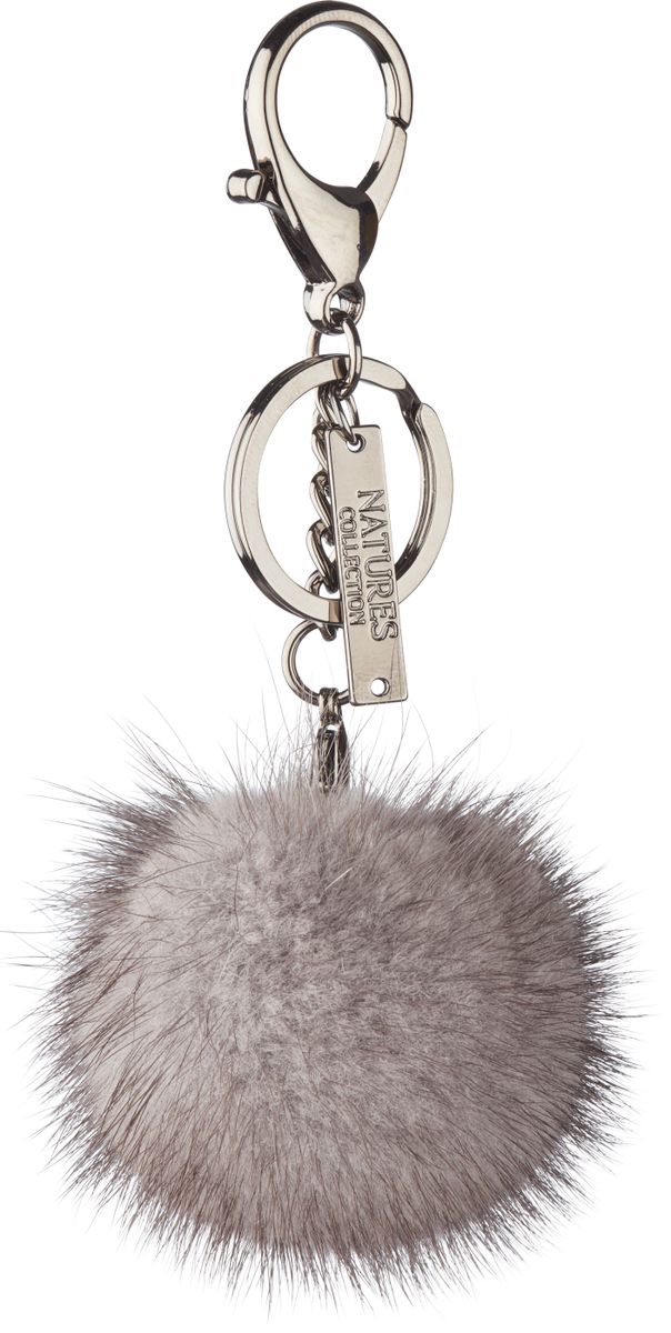 Pom Pom Keyring Dark Blue Irish