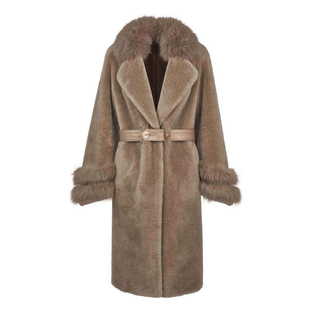 Molin Coat | Sheepskin | Fox - Naturescollection.eu