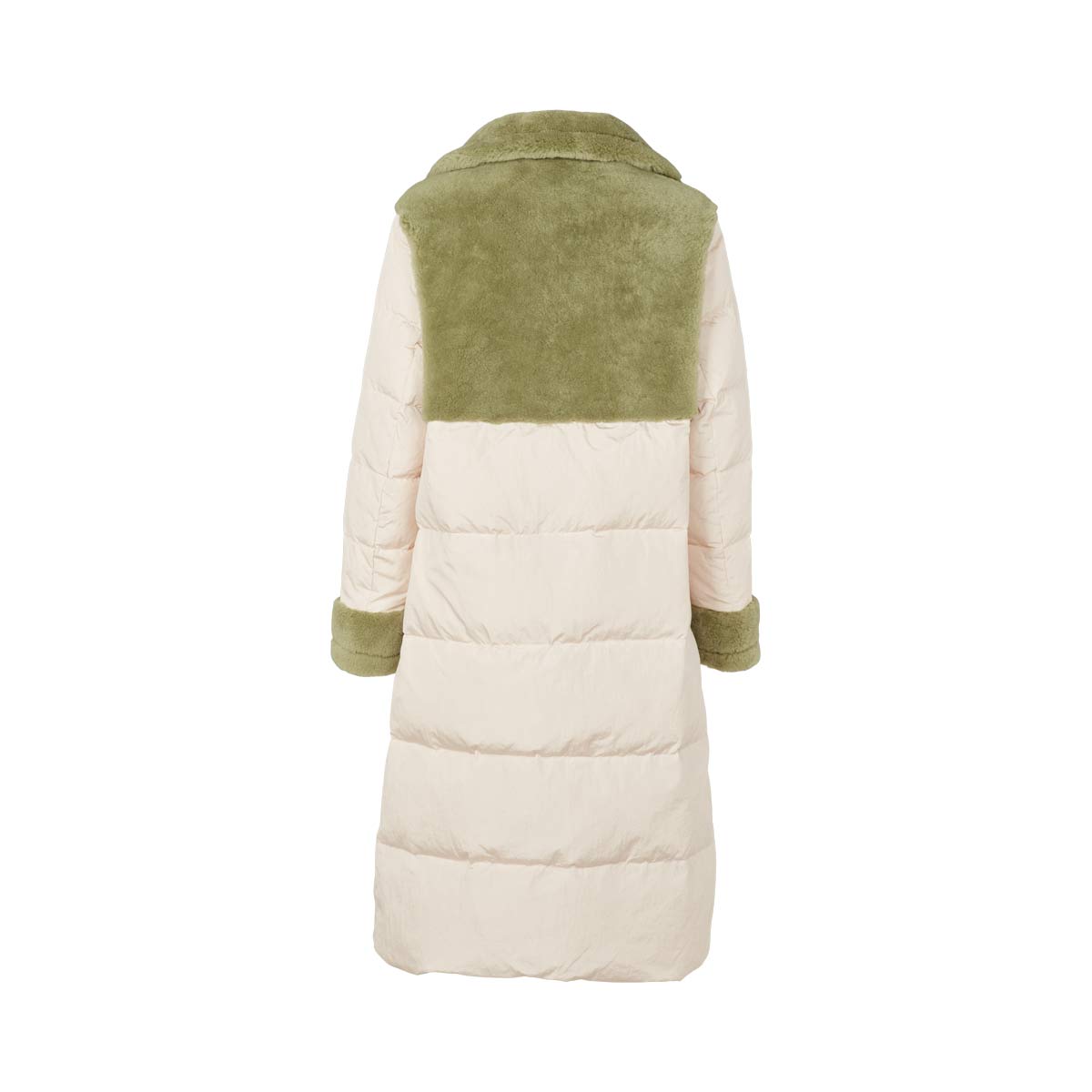 Jade Coat | Sheepskin, Goose Down