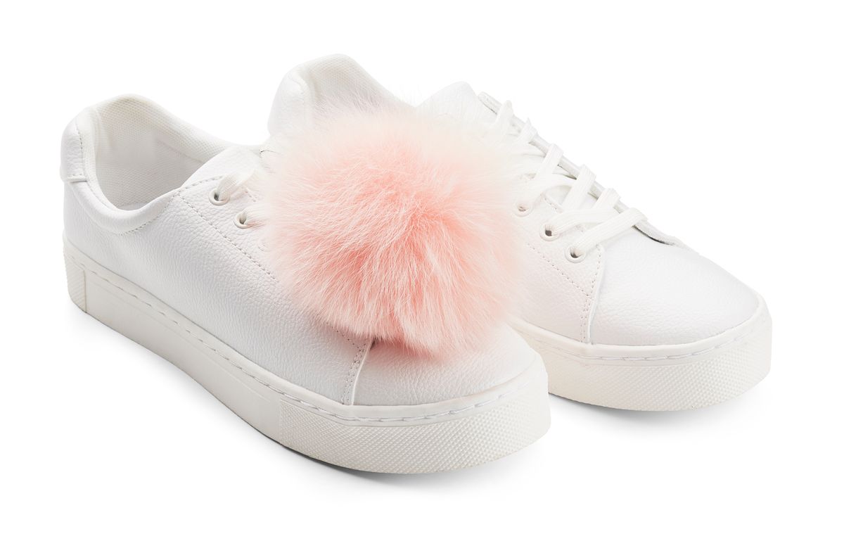 Shoes Pom Pom Clip Pink