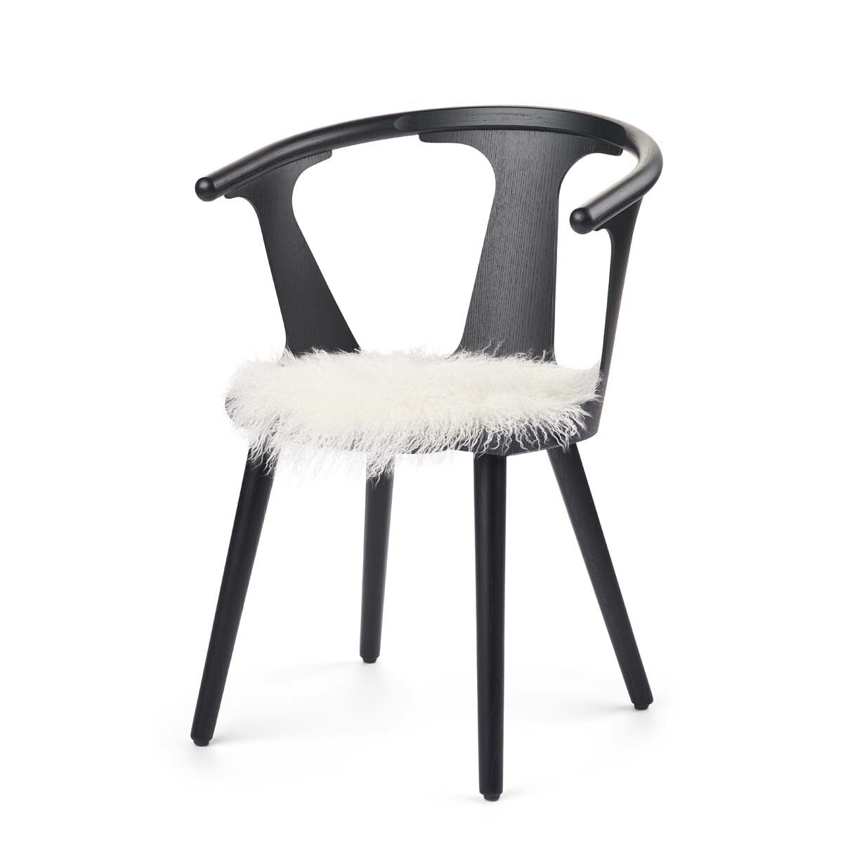 Curly Sheepskin Seat Cover | Ø38 cm