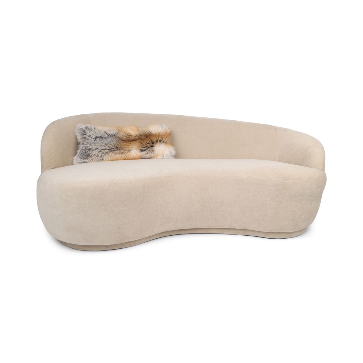 Premium Fox Cushion | Cashmere Backing | Norway | Golden Island Fox | 26x56 cm