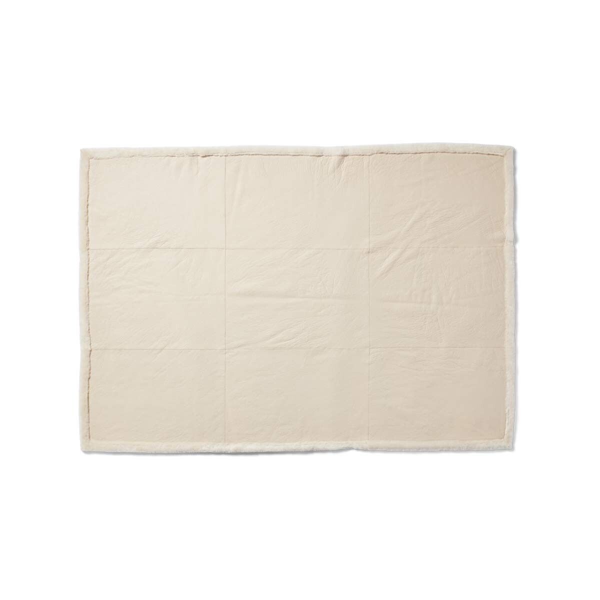 Angelina Throw | Double Face Sheepskin Beige