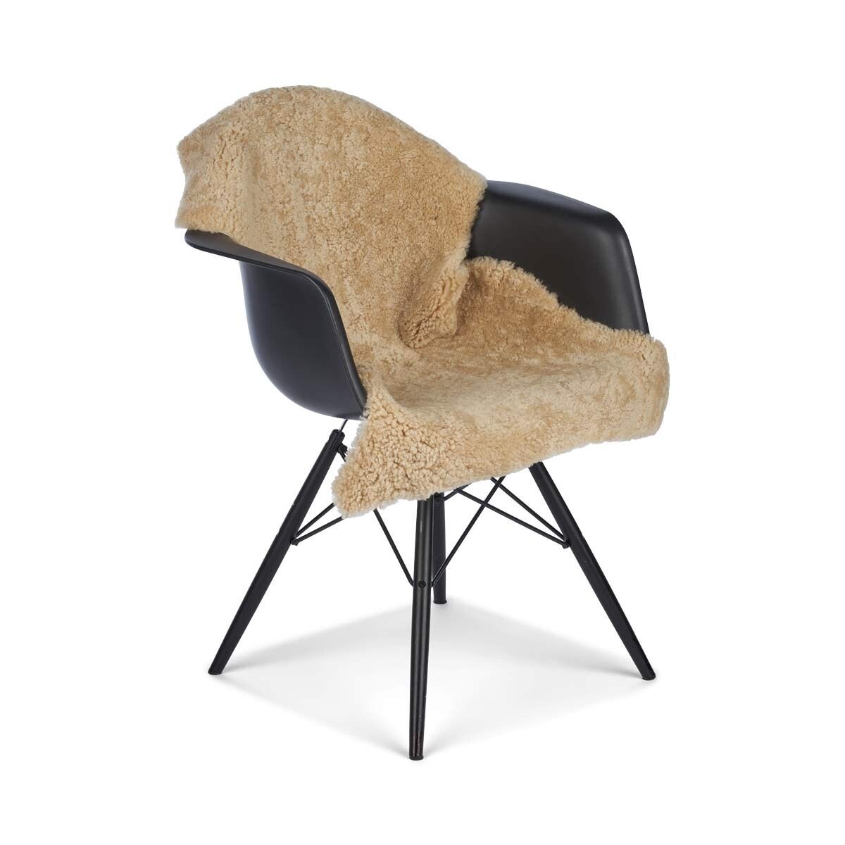 New Zealand Sheepskin | Short Curly Wool | Rug 100 cm