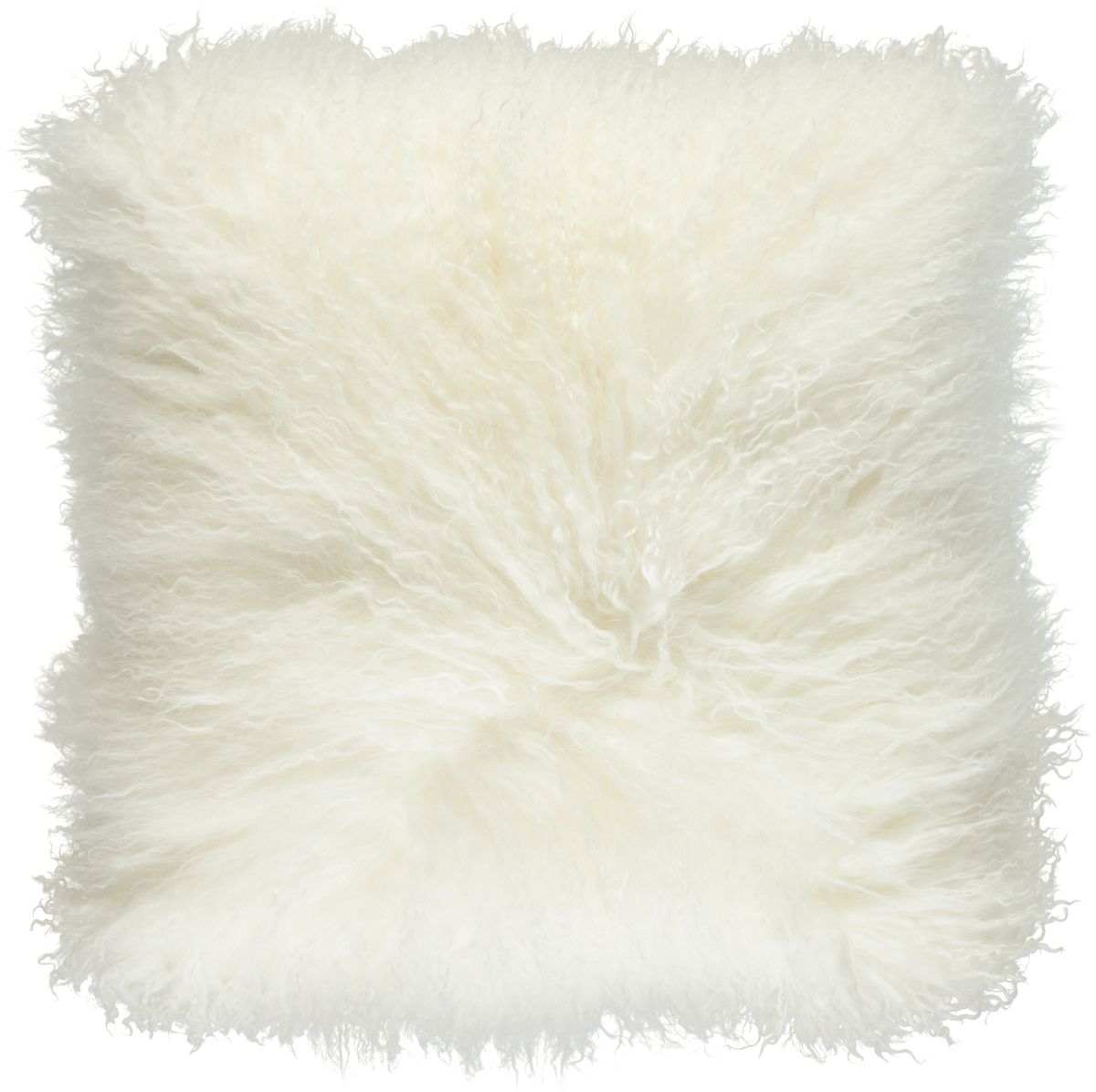 Curly Sheepskin Cushion | Doublesided | 56x56 cm