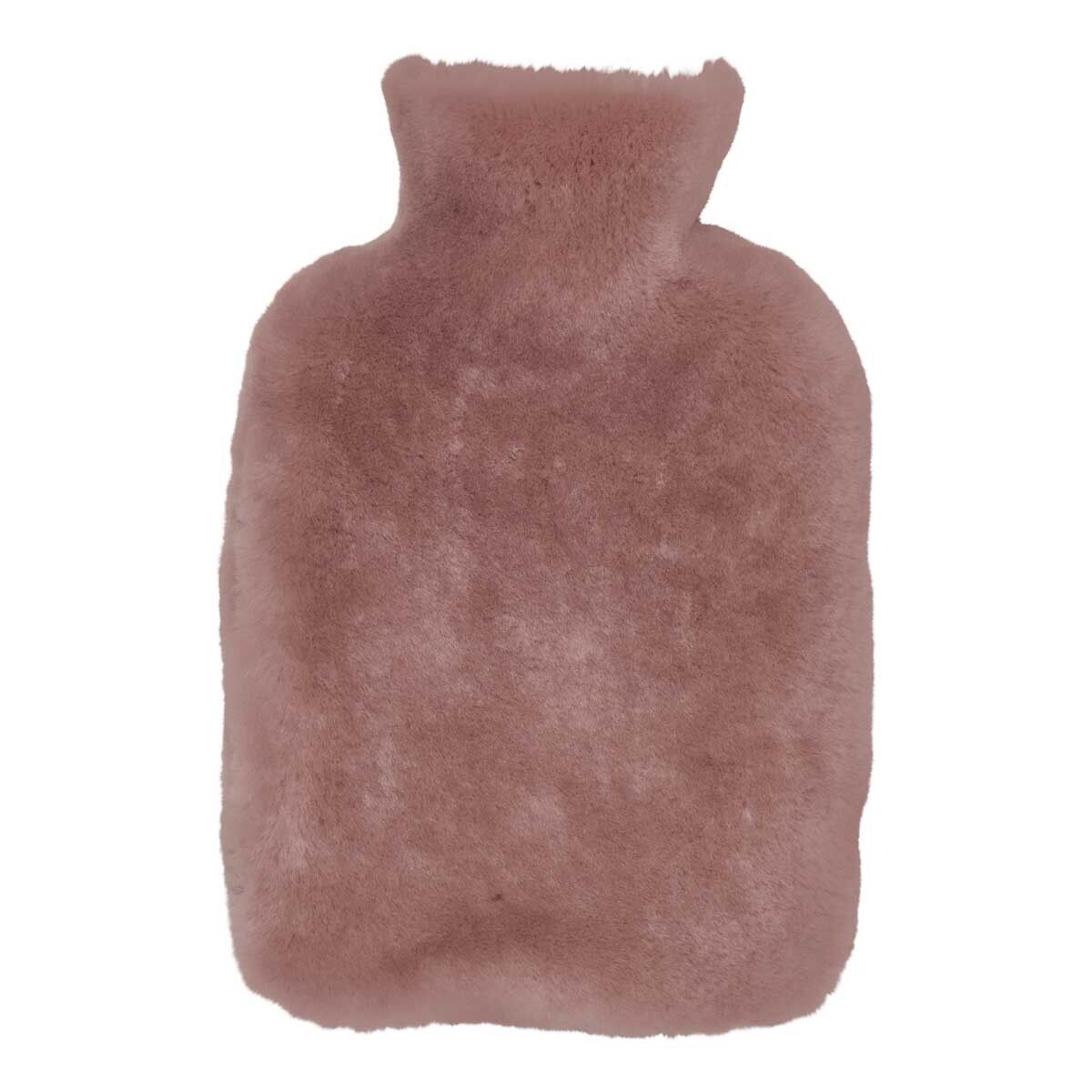 Moccasin Hot Water Bottle Light Purple