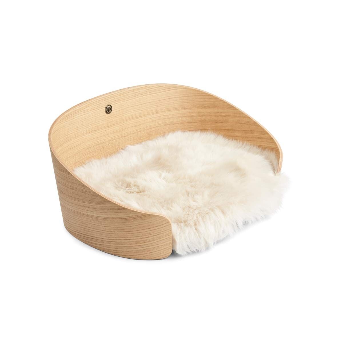 Pet Bed Natural Oak